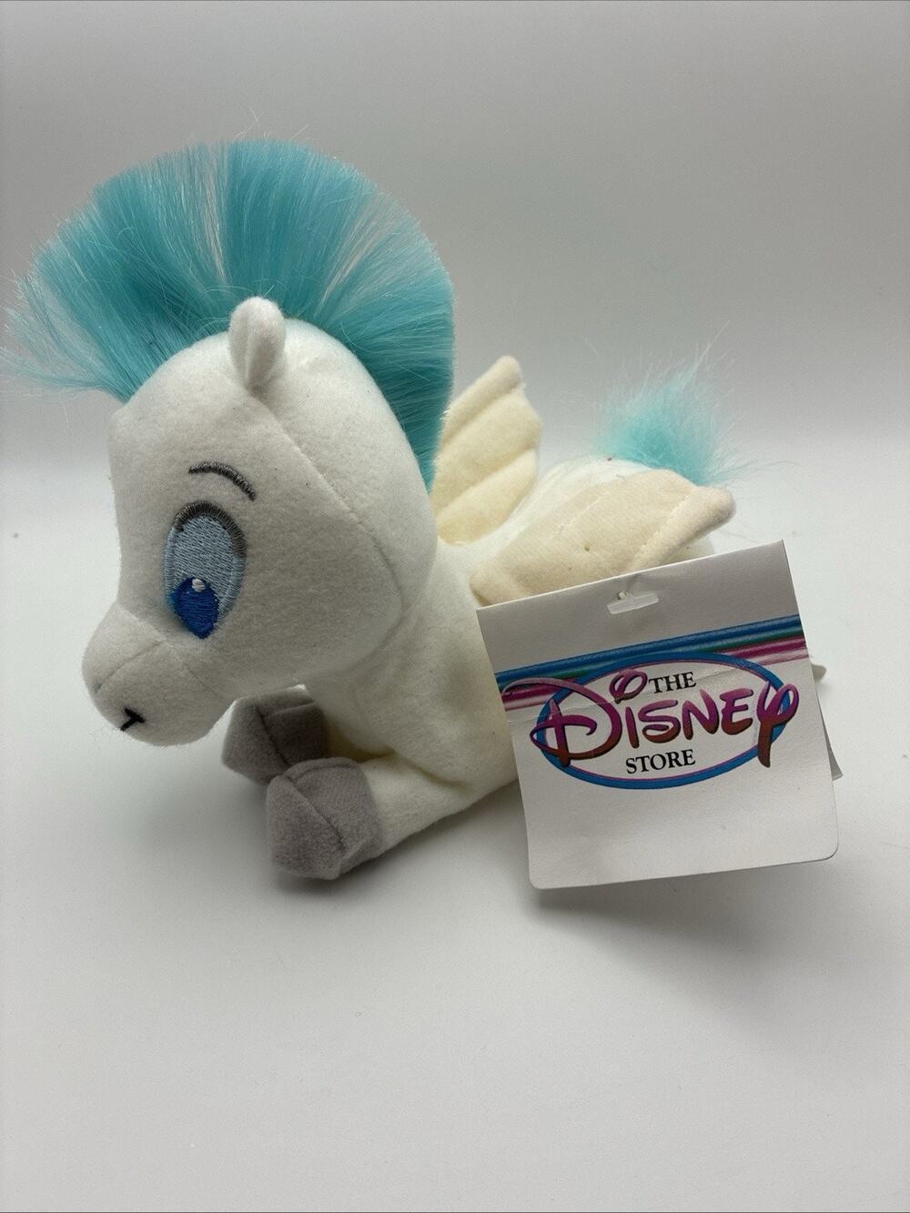 Disney Store Hercules Baby Pegasus Mini Bean Bag 6" Plush Toy With Tags